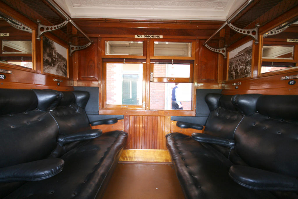 heritage railway carriage interior